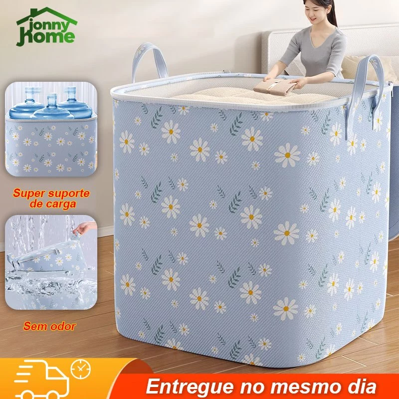 Caixa Armazenamento Guardar Roupas E Cobertores 120L/160L/180L