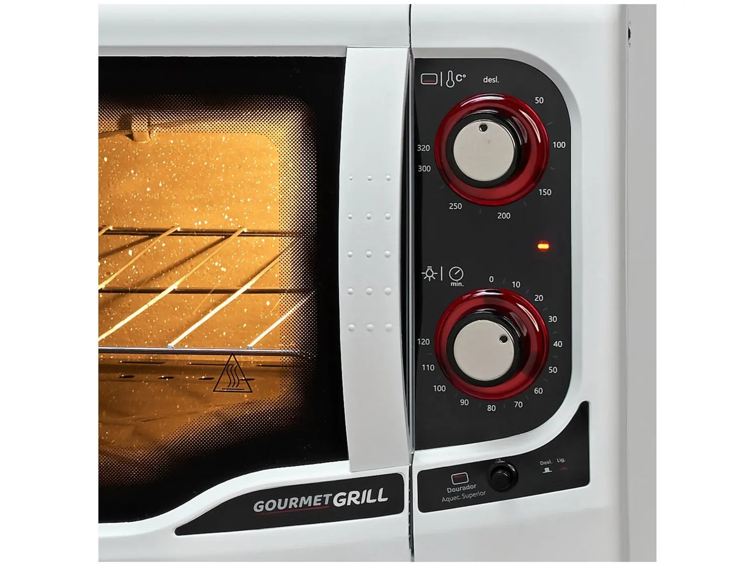 Forno Elétrico de Bancada Fischer com Dourador com Timer 44L