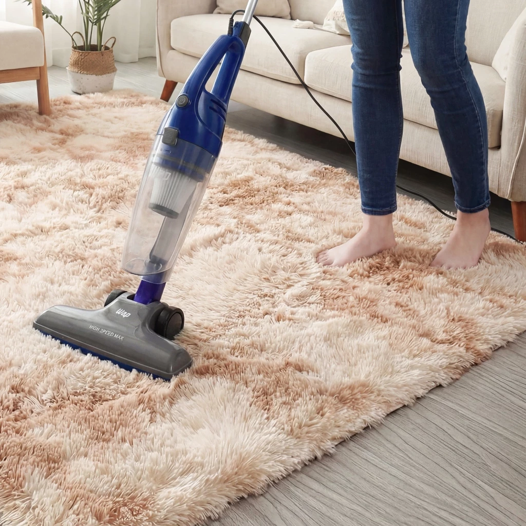 Tapete Sala 2,00x1,50 Peludo 4 Cm De Altura