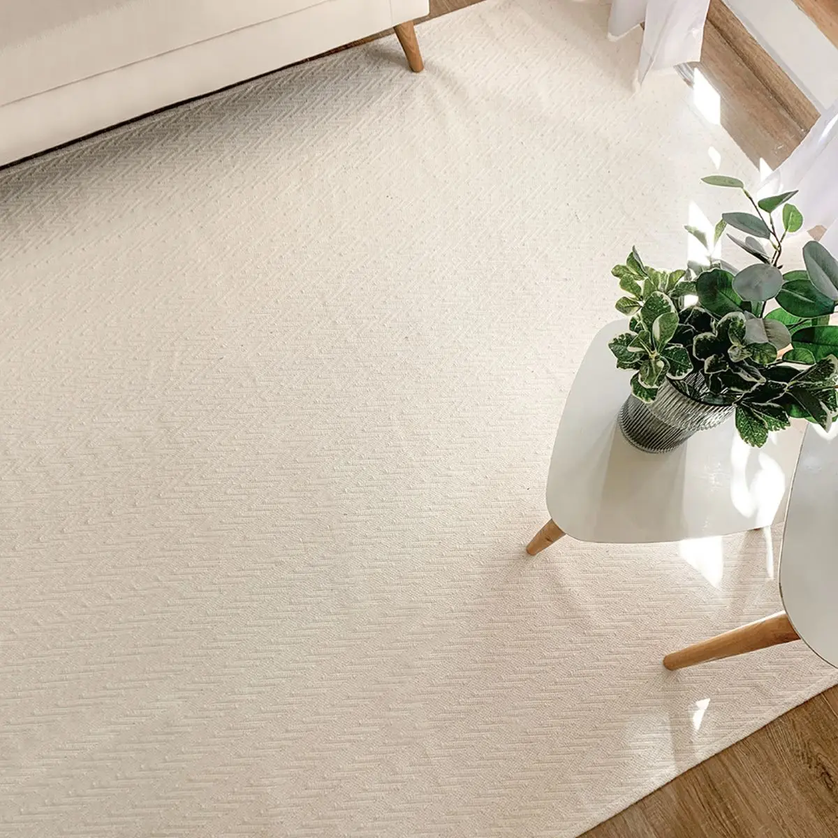 Tapete Sala Quarto Grande 3,00m x 2,00m Antiderrapante 100% Algodão