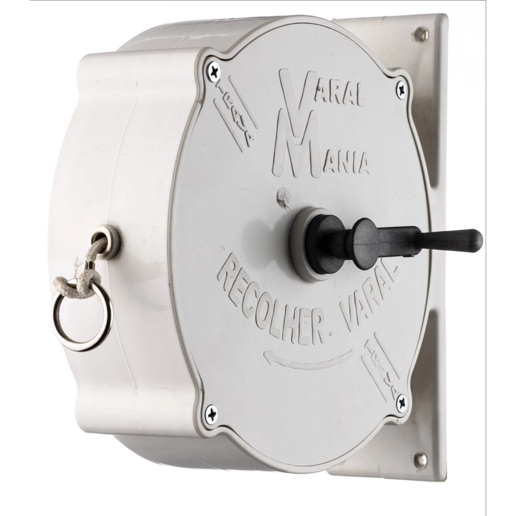 Varal Mania 30/15mts corda Recolhível Parede