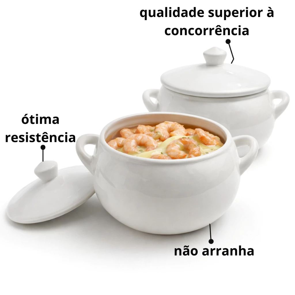 Receita de Sopa de Legumes Caseira — Leve, Cheirosa e que Rende Bem 2 Cumbuca Sopeira Tigela Cerâmica Porcelanada 1L Sopa