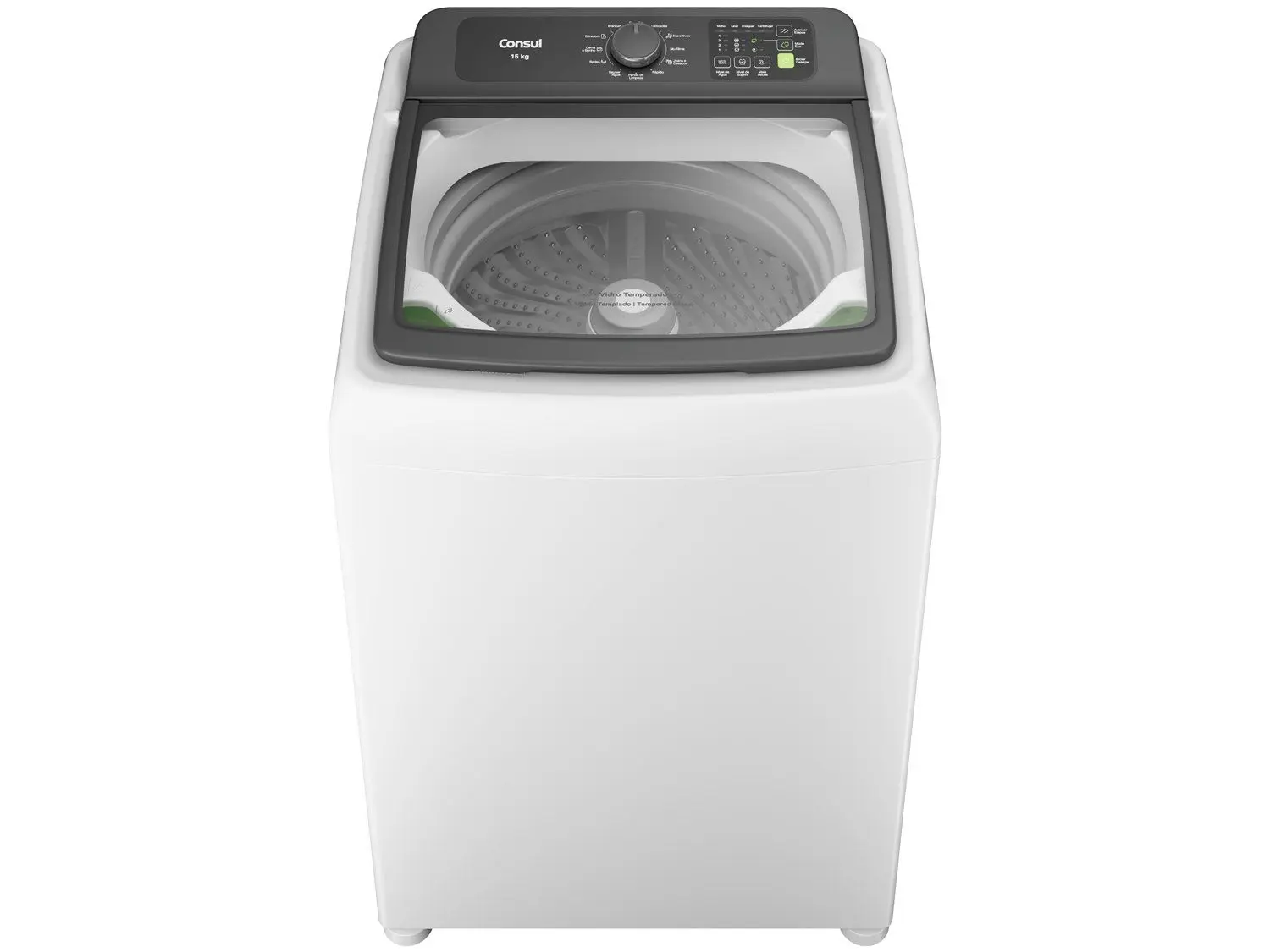 Lavadora de Roupas Consul 15kg Cesto Inox 01 Casa das Tres Marias