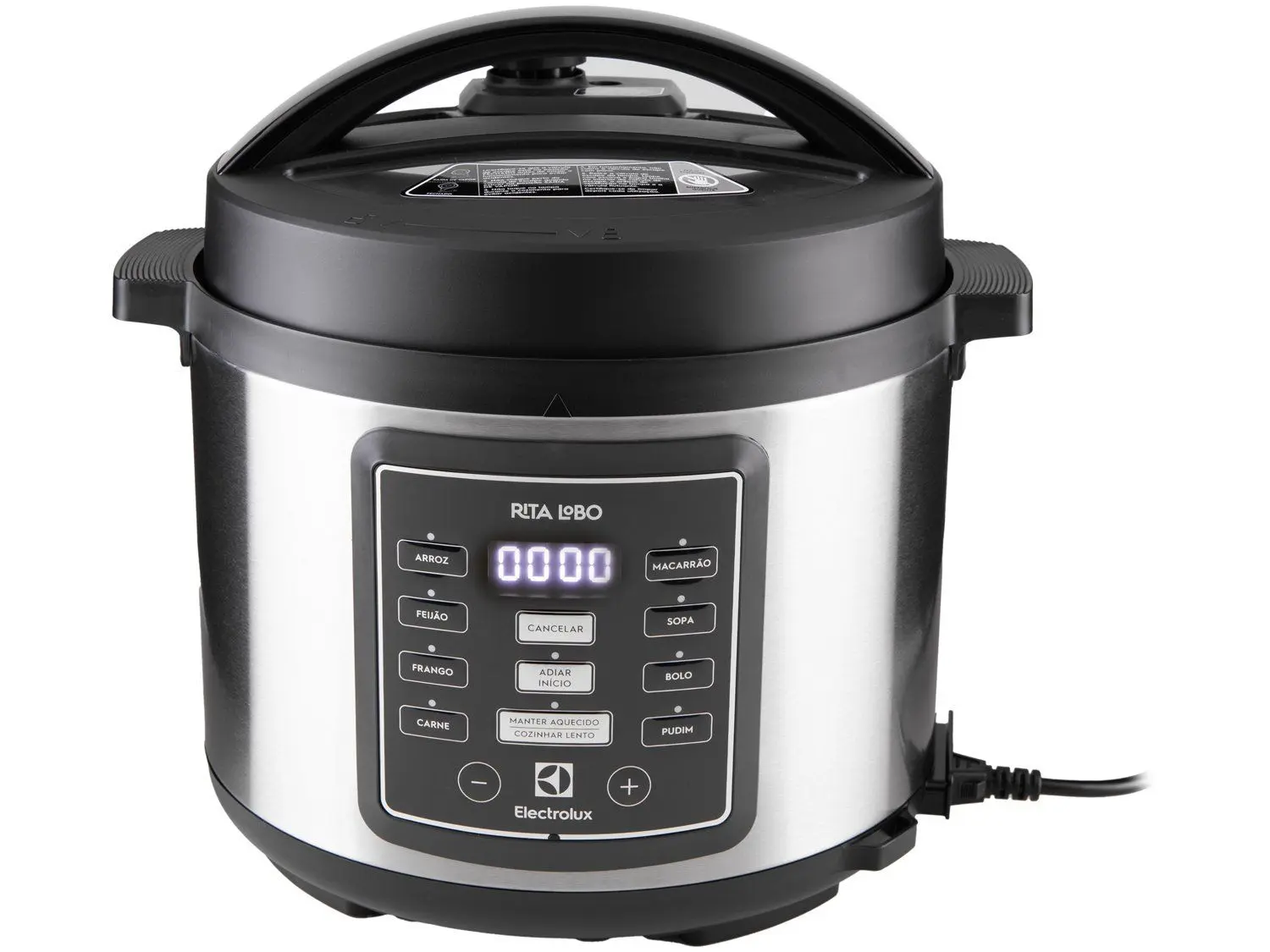 Panela de Pressão Elétrica Electrolux 5L Inox 1000W