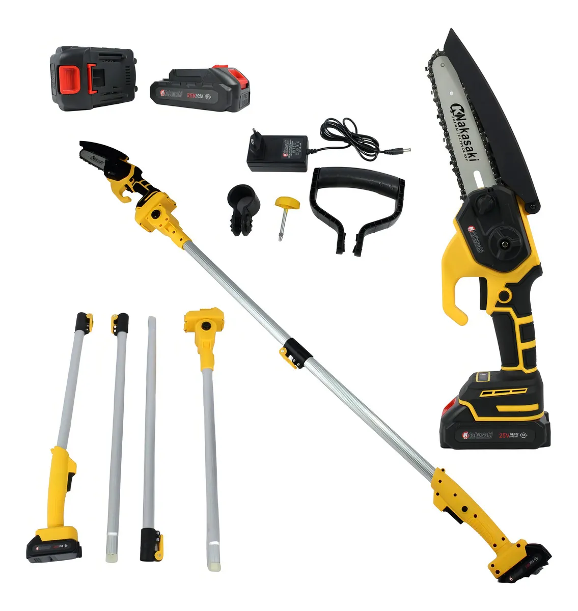 Podador Nakasaki de Galhos Serra Elétrica Bateria 25v