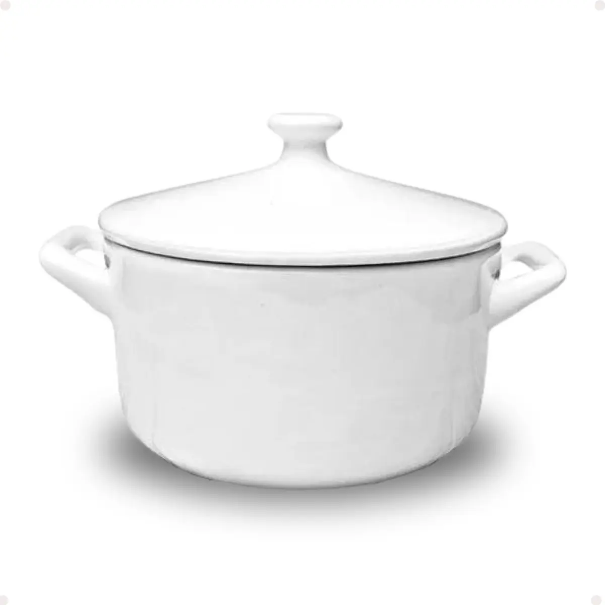 Receita de Sopa de Legumes Caseira — Leve, Cheirosa e que Rende Bem 4 Sopeira Casaton Cerâmica Porcelanada com Tampa Branca Redonda 2L