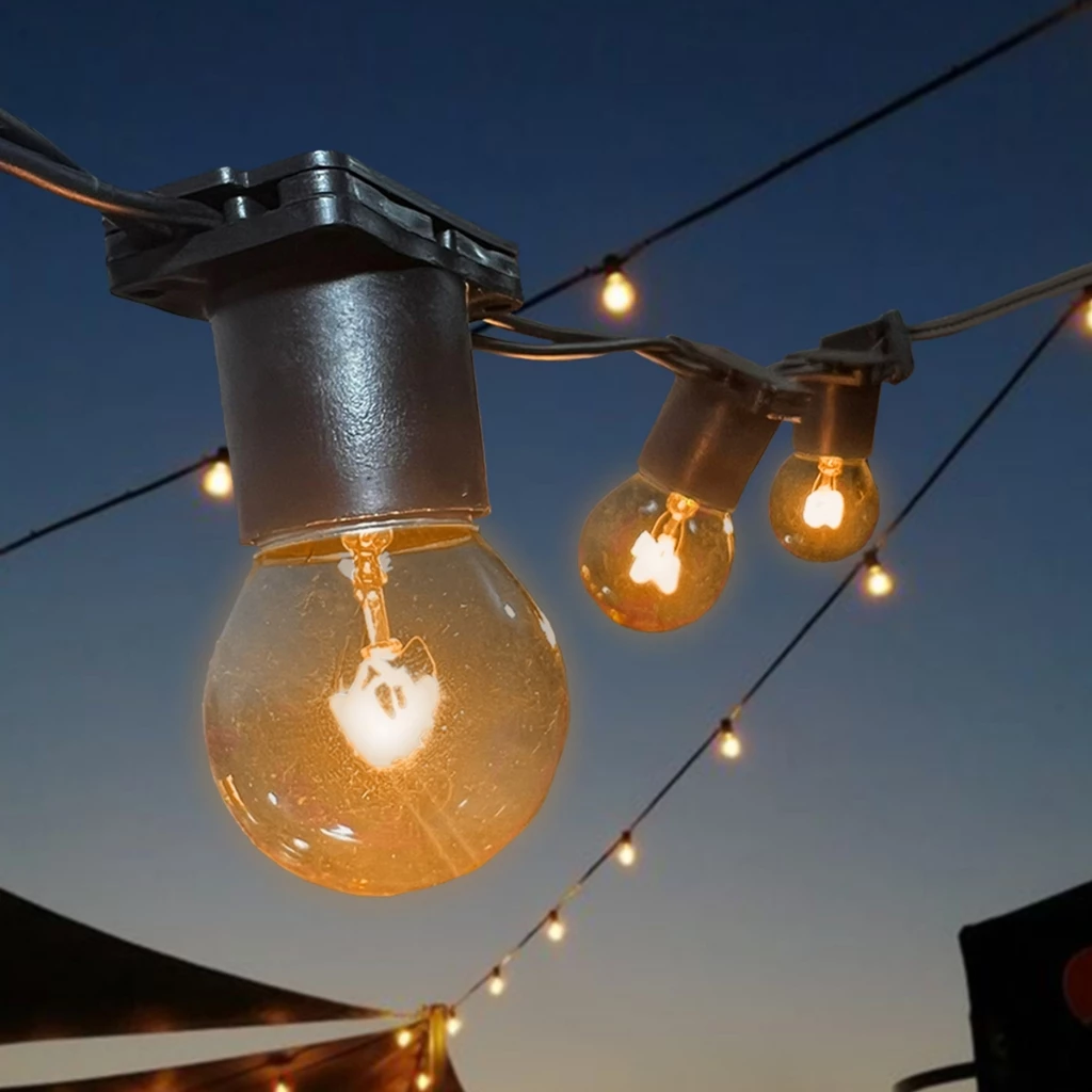 Decoração para datas especiais sem exagero: como deixar a casa bonita no Natal, na Páscoa e nos aniversários 5 Varal Luzes Aljatec Até 25 metros Preto Lamp Clara 15w