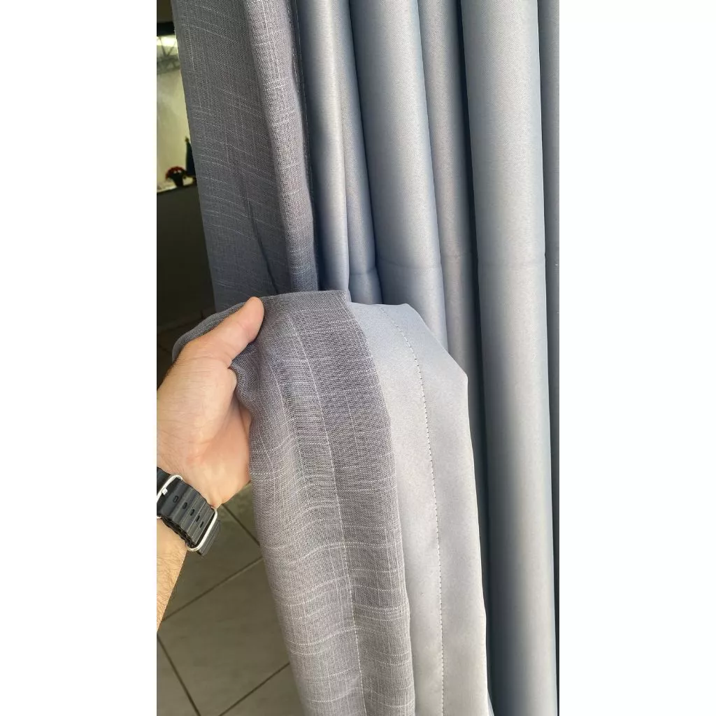 Cortina Voil Gaze de Linho 400x280 250 230 Com Forro Blackout Grosso Original 02 Casa das Tres Marias