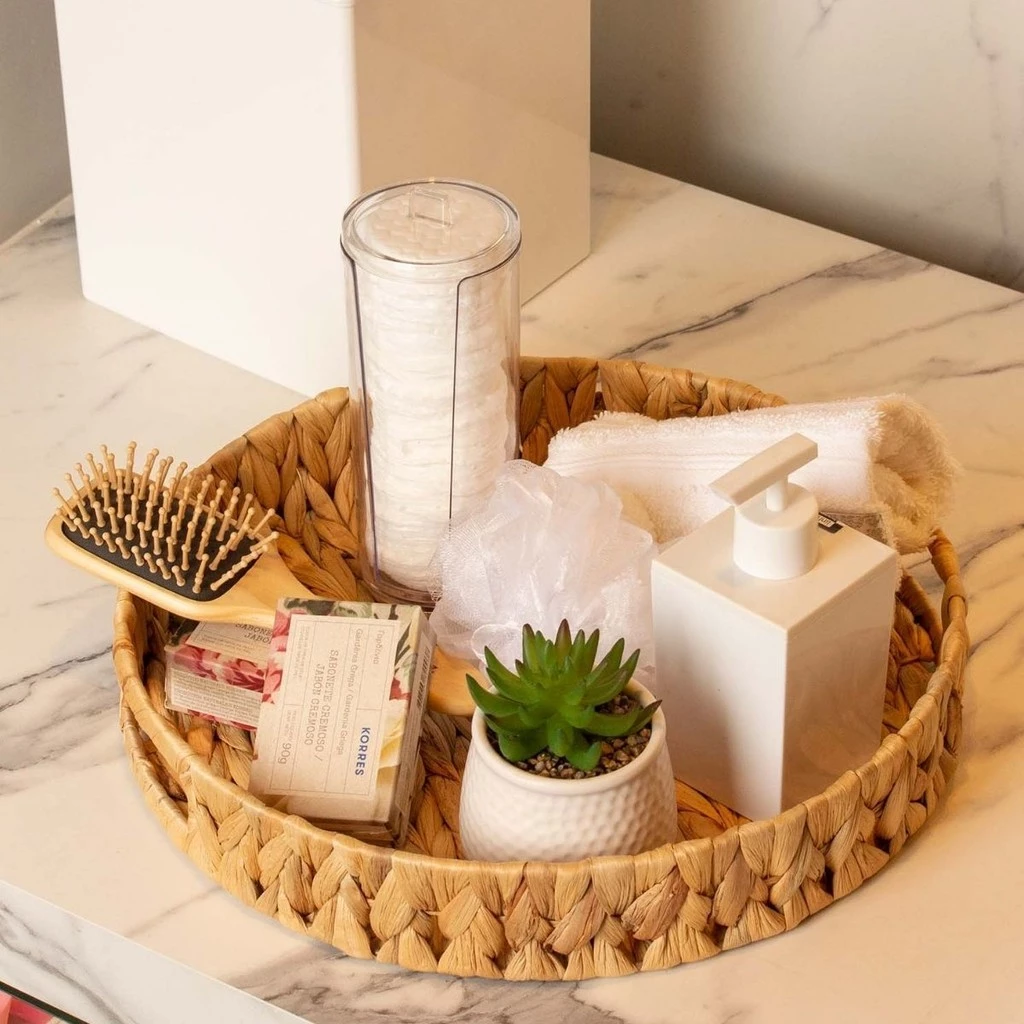 Cesto Organizador Multiuso Fibra Natural Paramount 03 Casa das Tres Marias