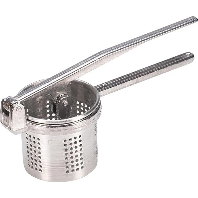 Espremedor Amassador Esmagador de Batatas e legumes Aluminio 01 Casa das Tres Marias