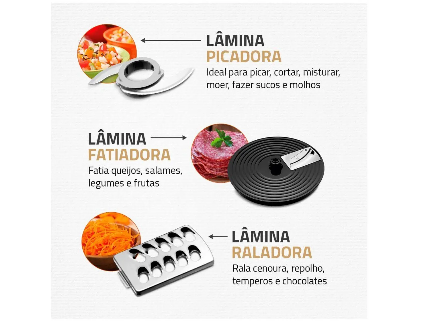 Receita de Galinhada Caseira: Arroz Soltinho e Frango Suculento 10 Multiprocessador de Alimentos Mondial Preto - Turbo Chef 5 Funções 1000W