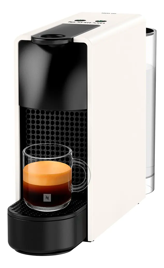Página Inicial 27 Cafeteira Nespresso Essenza Mini Branca 01 Casa das Tres Marias